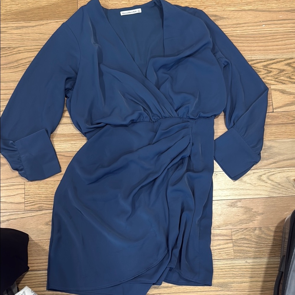 Abercrombie Blue Wrap Dress